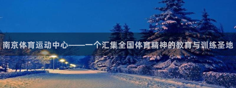 J9官方正版app娱乐40996：南京体育运动中心——一个汇